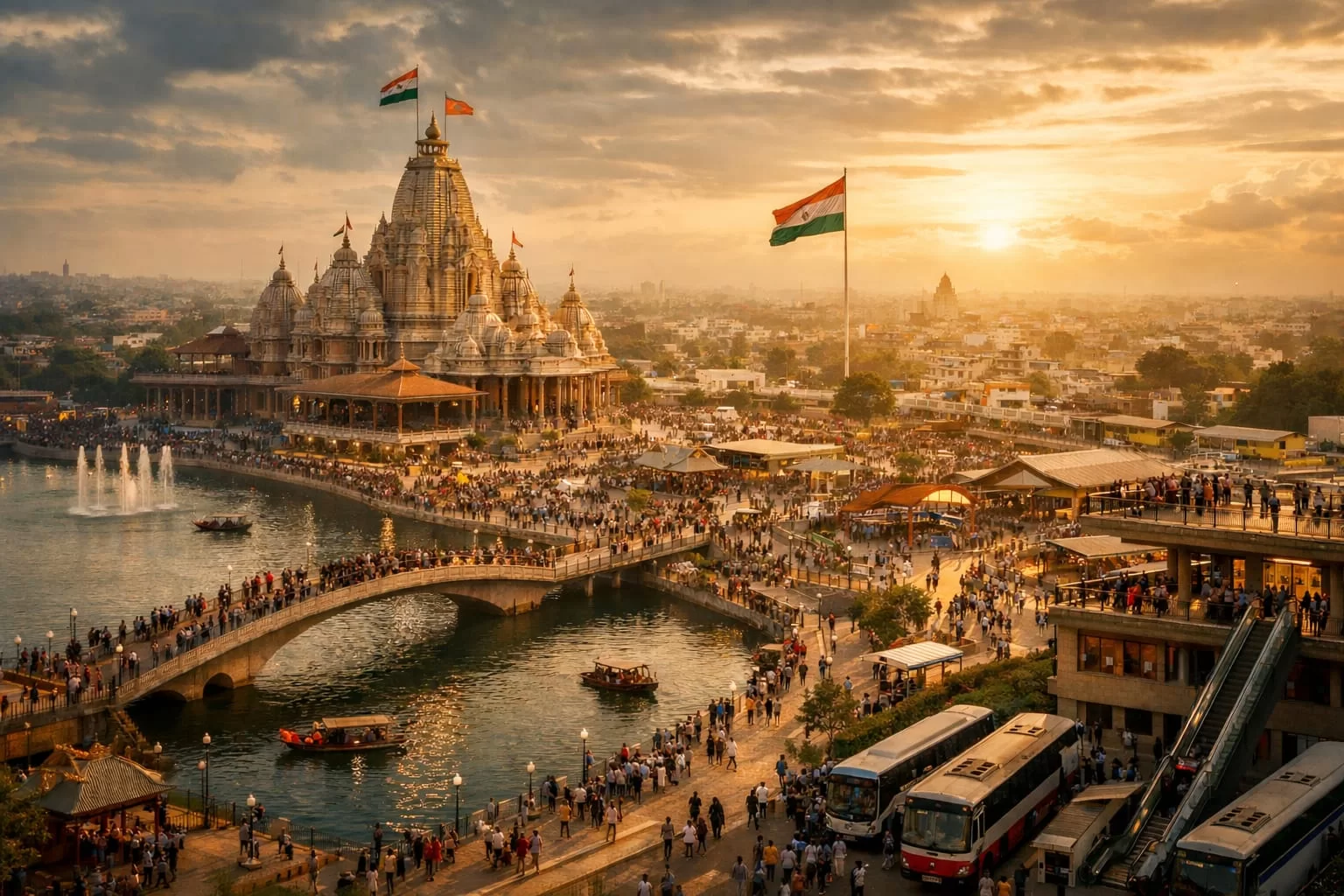 ડાકોરમાં પ્રજાસત્તાક દિવસના અવસરે તંત્રના વિકાસ યોજનાઓ જાહેર, યાત્રાળુ સુવિધાઓ સુધારાશે