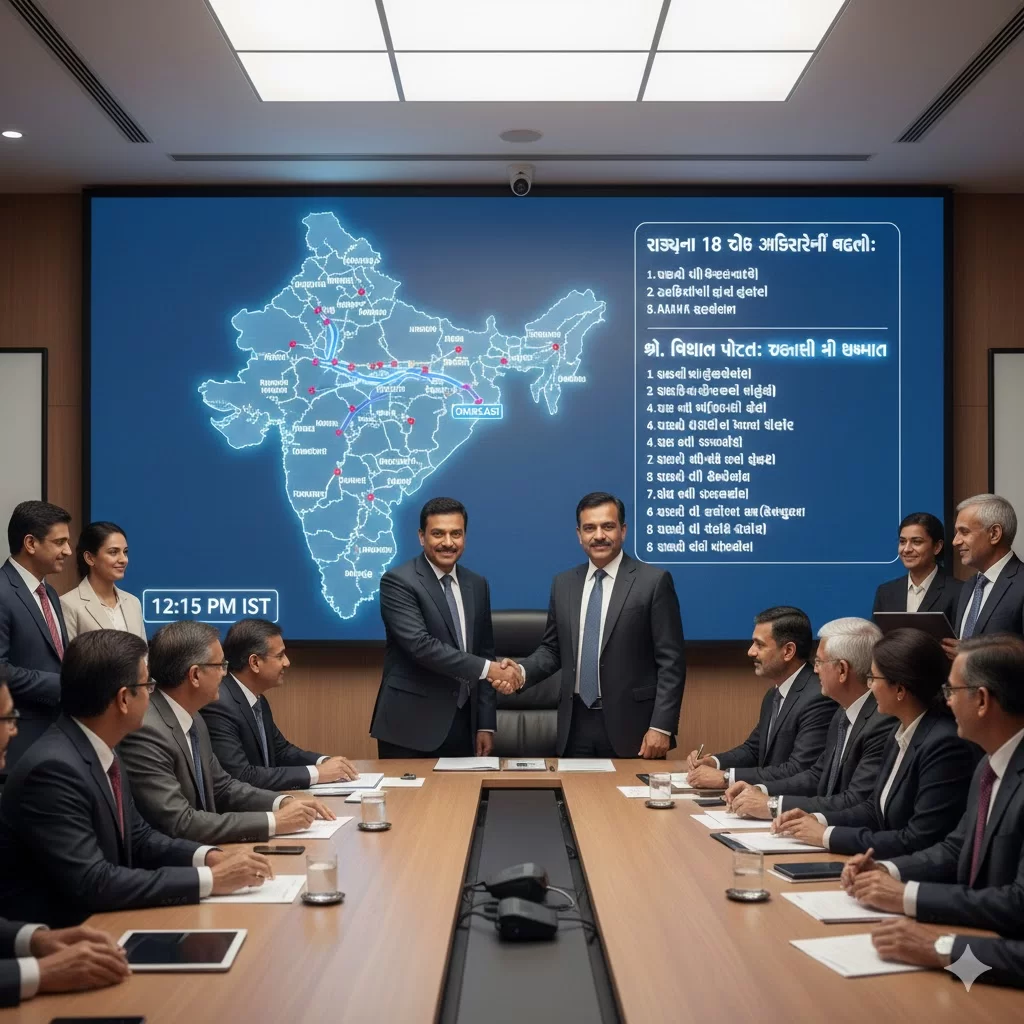 રાજ્યમાં 18 ચીફ ઓફિસરોની બદલી: વિશાલ પટેલ હવે ખંભાત સંભાળશે