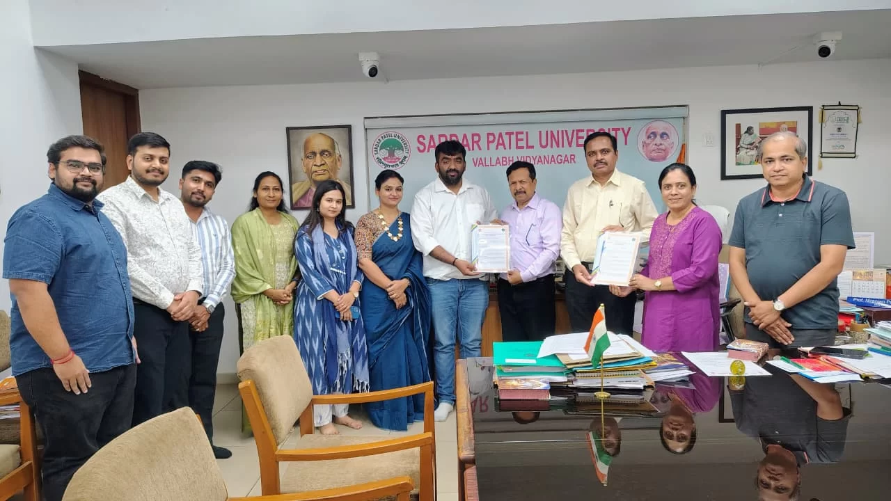 સરદાર પટેલ યુનિવર્સિટી દ્વારા 'વાંચે ગુજરાત 2.0' અંતર્ગત વાંચન-સંસ્કૃતિ મજબૂત કરવા માટે The Book Talk Club સાથે MoU પર હસ્તાક્ષર