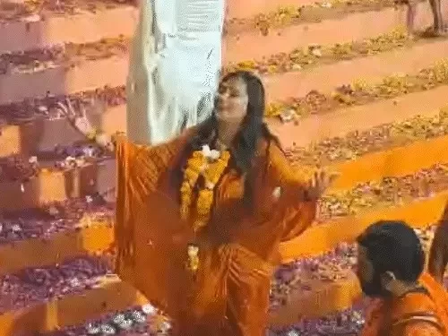 ભવનાથમાં કિર્તી પટેલનો નવો વિવાદ; મૃગીકુંડમાં સ્નાન કરતા સાધુ-સંતો નારાજ