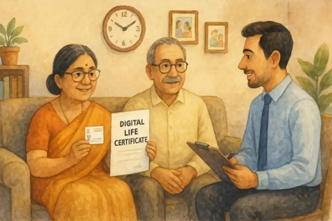 ગુજરાત સરકારના પેન્શનરો માટે ખુશખબર: ઘરે બેઠા નિઃશુલ્ક ડિજિટલ જીવન પ્રમાણપત્ર સેવા શરૂ