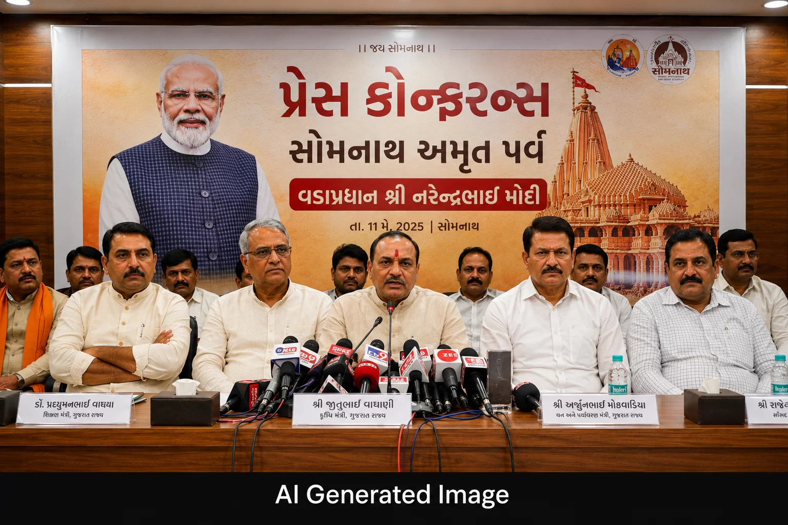 સોમનાથ અમૃત પર્વમાં ૧૧ મેના રોજ વડાપ્રધાન મોદી હાજર રહેશે, ભવ્ય રોડ શો અને એર-શૉનું આયોજન