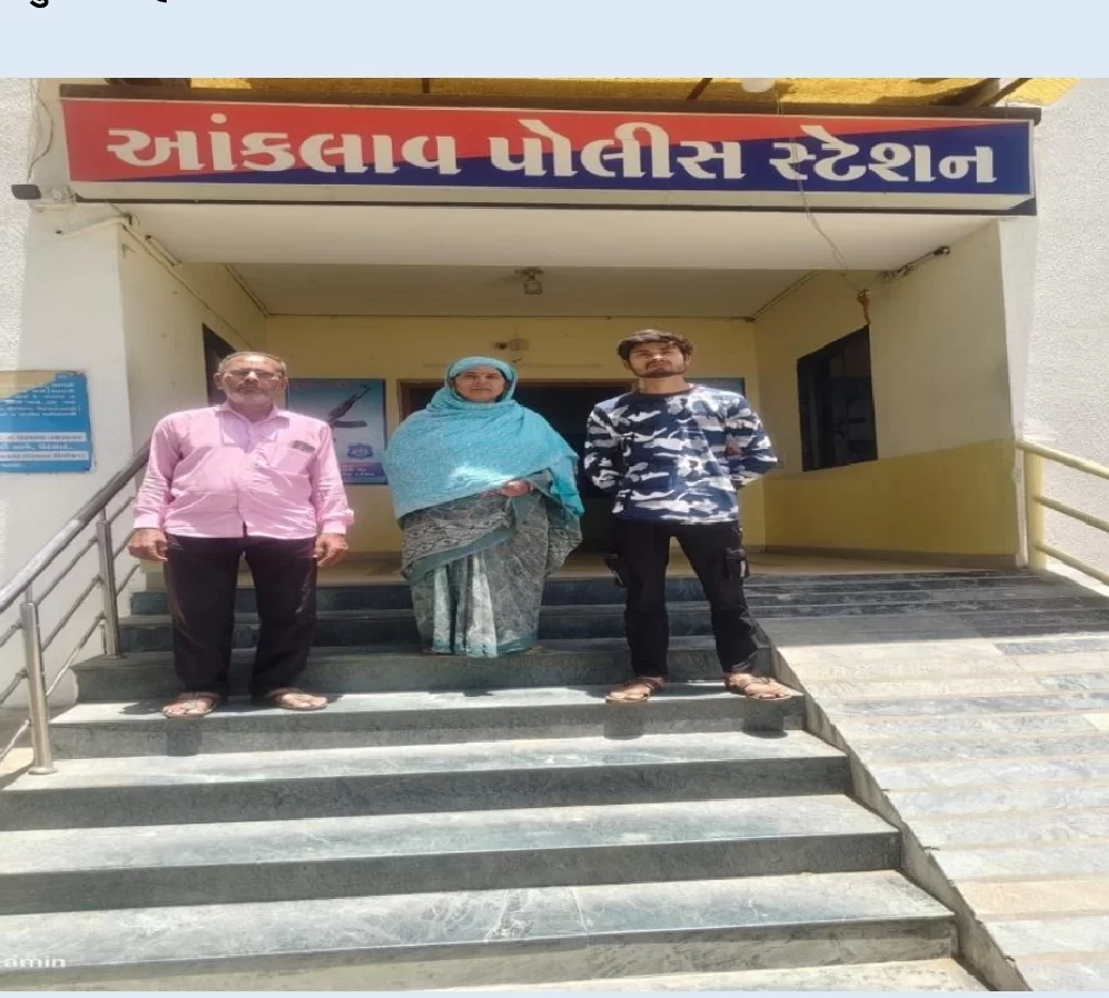 આંકલાવ પોલીસે ૪૮ કલાકમાં નવજાત શિશુના વાલીવારસને શોધી કાઢ્યા